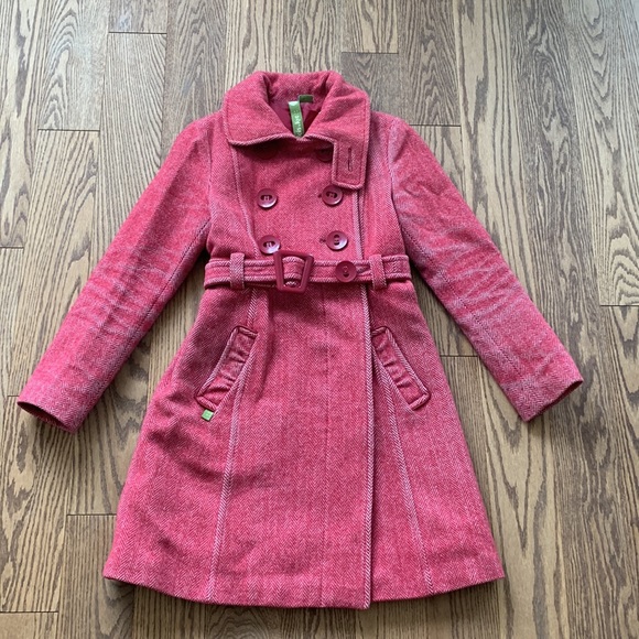 Soia and Kyo woollen jacket, chevron - Picture 6 of 6